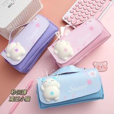 Kilinmoli 3D Kawaii Kalem Kutusu Kızlar Dekompresyon Kalem Kılıfı Sevimli Su Geçirmez Okul Malzemeleri Estetik Organizatör Kutusu Kore Kırtasiye Tarzı 2 (Yurt Dışından)