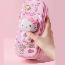 Kilinmoli Sanrio 3D Dekompresyon Oyuncak Kalem Kılıfı My Melody Büyük Kapasiteli Kalem Kutuları Cinnamoroll Okul Malzemeleri Kuromi Kalem Kutuları (Yurt Dışından)