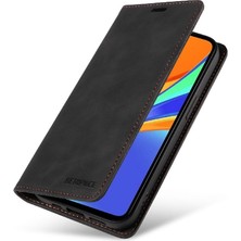 Manyi Mall Xiaomi Poco C3 Için Folio Cüzdan Manyetik Pu Deri Koruyucu Kılıf (Yurt Dışından)