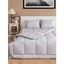 Homewell Saf Bambu Hipoalerjenik Tek Kişilik Uyku Seti Gri