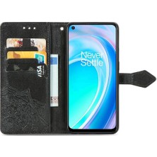 SZY Mall Oneplus Nord Ce 2 Lite 5g Flip Kapak Için Kılıf Basit Iş Darbeye (Yurt Dışından)