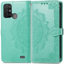 SZY Mall Zte Blade Simple Basit Iş Zarif Desen Deri Kılıf Flip Case (Yurt Dışından)