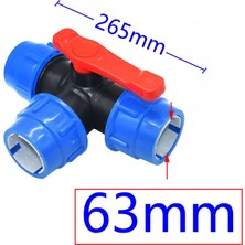 Luoditong Shop 32MM x Metal Çekirdek Stili mm Pe Boru Tee Hızlı Bağlantı Vanası 3 Yollu Bahçe Musluğu Plastik Vana T-Tipi Su Ayırıcı 1 Adet (Yurt Dışından)