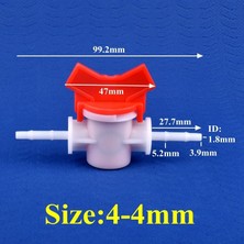 Luoditong Shop 4-4 mm Tarzı 1 Parça 1~~25MM Pom Küresel Vana Damla Sulama Sistemi Hortum Pagoda Ortak Akvaryum Tankı Hava Pompası Bahçe Su Bağlantısı Boru Vanası (Yurt Dışından)