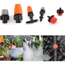 Luoditong Shop 50 Takım Tarzı 50X Mirco Damla Sulama Sulama Sprinkler Nozullar Akış Damlatıcı 8 Delik Damlama Başlığı Saçılma Sprey Bahçe Kendi Kendine Sulama Araçları (Yurt Dışından)