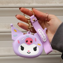 Sanrio  Kuromi Bozuk Para Cüzdanı Silikon