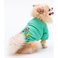 Pawstar Mint Bone Hunter Köpek Sweati Köpek Kıyafeti Kedi Kıyafeti