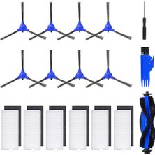 Chihiro586 - 9278 Yedek Parçalar Ana Fırça Yan Fırça Hepa Filtre Eufy Robovac 11S 15C 30C 35C Elektrikli Süpürge Temizleyici Aksesuarları (Yurt Dışından)