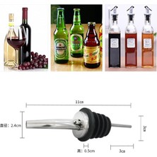 Yaci Shop No.4 Tarzı 1 Adet Şişe Tıpa Kırmızı Şarap Dökücü Kapaklı Yağ Şampanya Şişesi Ahşap Fiş Şarap Freash Tutmak Siyah Kapak Dökücüler Bar Parti Malzemeleri (Yurt Dışından)