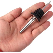 Yaci Shop 3 Adet Gümüş A Tarzı Uporet Şarap Dökücü Paslanmaz Çelik Şarap Şişesi Dökücü Gıda Sınıfı Yağ Mantarları Barmen Araçları Bar Jigger Şarap Aksesuarları (Yurt Dışından)