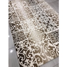 Burak Halı Sembol Sbp 17 Rv1 150X230 Kahve Krem 4 M2 Halı !