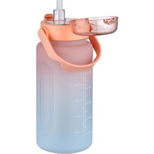 Uzspace Renk Pipetli Matara 1500 ml Pınk