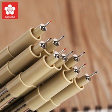 Mingjinshop3 8 Adet 05 Tarzı Japonya Sakura Pigma Mikron Renkli Fineliner Kalem Seti Ince Nokta Çizim Kalemleri Eskiz Işaretleyici Sanat Malzemeleri Tekenen Materialen (Yurt Dışından)