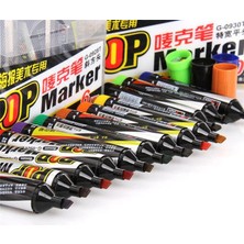 Mingjinshop3 Mavi 30MM Tarzı mm Marker Kalem Sanat Reklam 12 Renk Boya Alkol Elyaf Ucu Pop Graketch Kalem Poster Kalem Copic Art Supliess (Yurt Dışından)