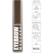 Pastel Açık Kahverengi Kaş Maskarası Eyebrow Mascara No 22 Light Brown