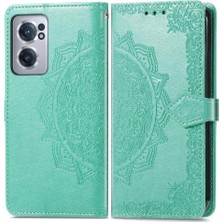 My Boutique Oneplus Nord Ce 2 5g Için Kılıf Basit Iş Zarif Desen Deri (Yurt Dışından)