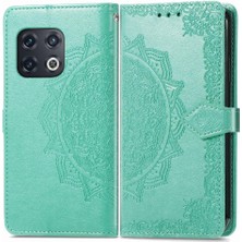 My Boutique Oneplus 10 Pro Için Kılıf Zarif Desen Deri Kılıf Darbeye Basit (Yurt Dışından)