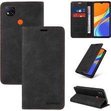 My Boutique Xiaomi Poco C3 Için Folio Cüzdan Manyetik Pu Deri Koruyucu Kılıf (Yurt Dışından)