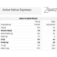 Zbarz Active Espresso Bar 35 gr (12'li)