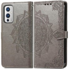 My Boutique Oneplus 9 Için Kılıf Zarif Desen Deri Kılıf Basit Iş Çevirme (Yurt Dışından)