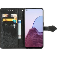 My Boutique Oneplus Nord N20 5g Için Kılıf Zarif Desen Deri Kılıf Darbeye (Yurt Dışından)