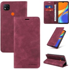 My Boutique Xiaomi Poco C3 Için Folio Cüzdan Manyetik Pu Deri Koruyucu Kılıf (Yurt Dışından)