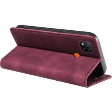 My Boutique Xiaomi Poco C3 Için Folio Cüzdan Manyetik Pu Deri Koruyucu Kılıf (Yurt Dışından)