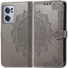 My Boutique Oneplus Nord Ce 2 5g Için Kılıf Basit Iş Zarif Desen Deri (Yurt Dışından)