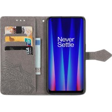 My Boutique Oneplus Nord Ce 2 5g Için Kılıf Basit Iş Zarif Desen Deri (Yurt Dışından)