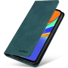 My Boutique Xiaomi Poco C3 Için Folio Cüzdan Manyetik Pu Deri Koruyucu Kılıf (Yurt Dışından)