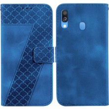 My Boutique Samsung Galaxy A40 Cüzdan Kart Yuvası Fonksiyonu Için Telefon Kılıfı Kabartmalı Flip (Yurt Dışından)