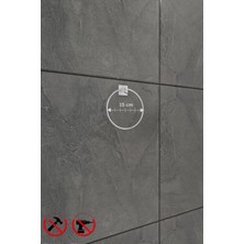 Alper Banyo Scilla Kare Krom Yapışkanlı 3'lü Banyo Seti - Halka Havluluk, Solo Havluluk, Kare Fön Makinesi Askısı