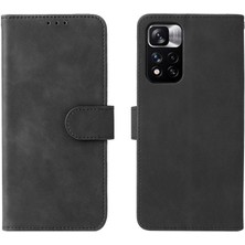 BDT Boutique Xiaomi Redmi Için Kılıf NOTE11 5g Deri Folio Flip Case Tam Koruma (Yurt Dışından)