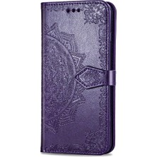 BDT Boutique Samsung A41 Darbeye Dayanıklı Basit Iş Zarif Desen Deri (Yurt Dışından)