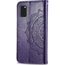 BDT Boutique Samsung A41 Darbeye Dayanıklı Basit Iş Zarif Desen Deri (Yurt Dışından)