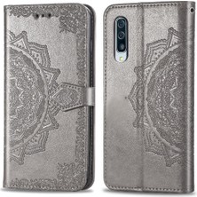 BDT Boutique Samsung A50 Darbeye Dayanıklı Basit Iş Zarif Desen Deri (Yurt Dışından)