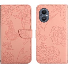 BDT Boutique Bilek Kayışı Deri ile Oneplus Nord N20 Pu Deri Flip Kapak Için Kılıf (Yurt Dışından)