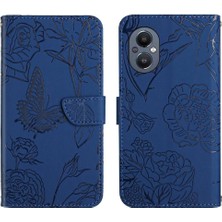 BDT Boutique Bilek Kayışı Deri ile Oneplus Nord N20 Pu Deri Flip Kapak Için Kılıf (Yurt Dışından)