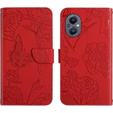 BDT Boutique Bilek Kayışı Deri ile Oneplus Nord N20 Pu Deri Flip Kapak Için Kılıf (Yurt Dışından)