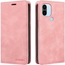 BDT Boutique Xiaomi Poco C51 Pu Deri Manyetik Folio Cüzdan Koruyucu Kılıf (Yurt Dışından)