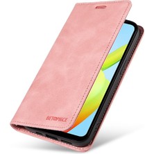 BDT Boutique Xiaomi Poco C51 Pu Deri Manyetik Folio Cüzdan Koruyucu Kılıf (Yurt Dışından)