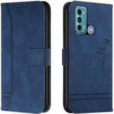 BDT Boutique Motorola Moto G Güç 2022 Için Telefon Kılıfı Pu Deri Kart Yuvaları Kapak Çevirin (Yurt Dışından)