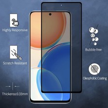 MTK Moveteck Huawei Nova Y70 Uyumlu Hayalet Ekran Koruyucu Cam 5d Privacy Yandan Görünmez Gizlilik Sağlayan Ekran Koruyucu Camı Tam Kaplar