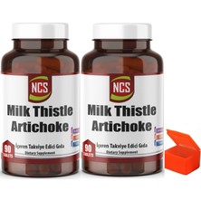Ncs Milk Thistle Artichoke Zerdeçal 2 x 90 Tablet - Hap Kutusu