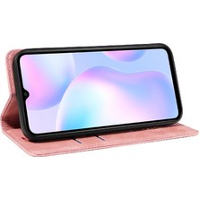 BDT Market Xiaomi Redmi 9A Için Kılıf Folio Cüzdan Pu Deri Manyetik Koruyucu (Yurt Dışından)