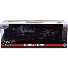 Jada Toys 1:32 Batman Figürlü Batmobile Model Arabalar - Batmobile Batman