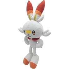 Tuerqi Store Scorbunny Yumuşak Oyuncak 38 cm - Beyaz (Yurt Dışından)