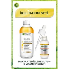 Garnier C Vitamini Aydınlatıcı Serum 30 Ml Ve Makyaj Temizleme Suyu 400 Ml