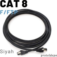 IRENIS 50 cm Cat8 Kablo F/ftp Lszh Ethernet Network Lan Ağ Kablosu