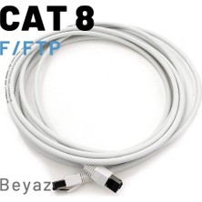 IRENIS 50 cm Cat8 Kablo F/ftp Lszh Ethernet Network Lan Ağ Kablosu